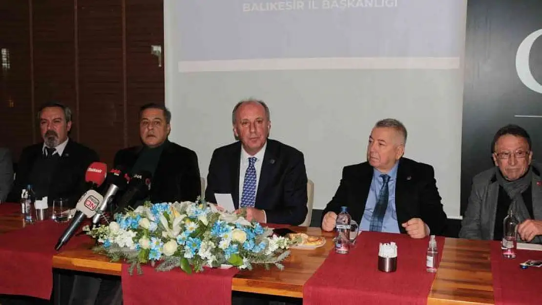 Memleket Partisi lideri İnce: 'Üretim seferberliği başlatılmalı'