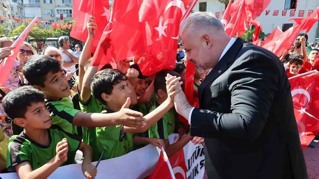 Menemen'de kurtuluş coşkusu