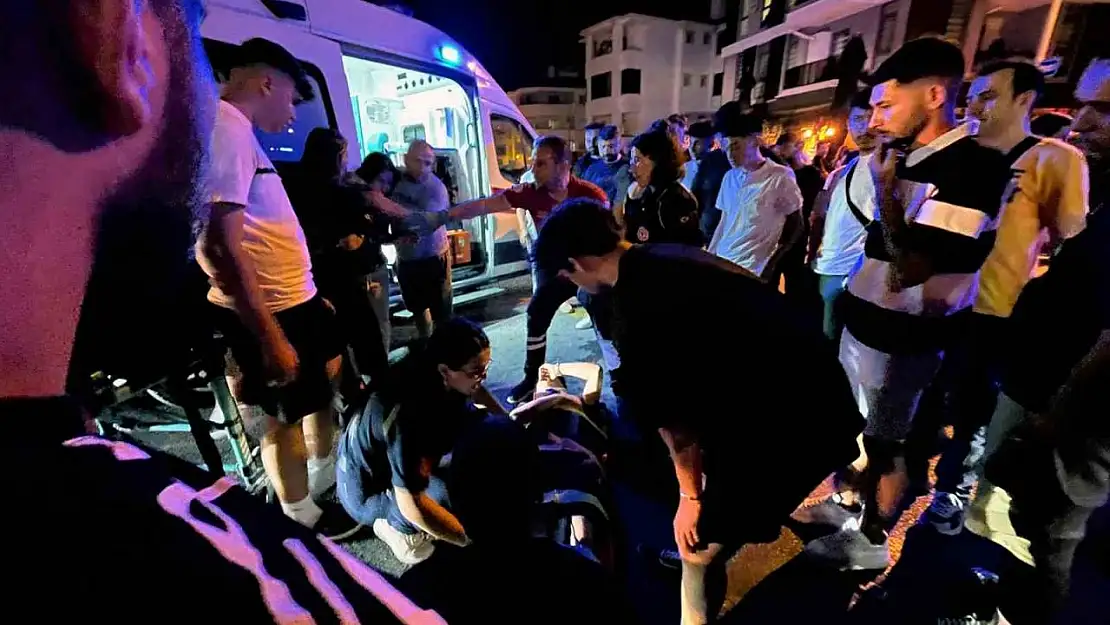 Menteşe'de motosikletler çarpıştı: 2 yaralı