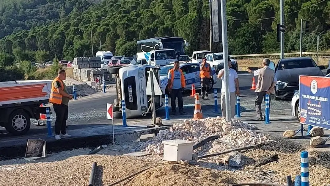 Menteşe'de trafik kazası: 1 yaralı