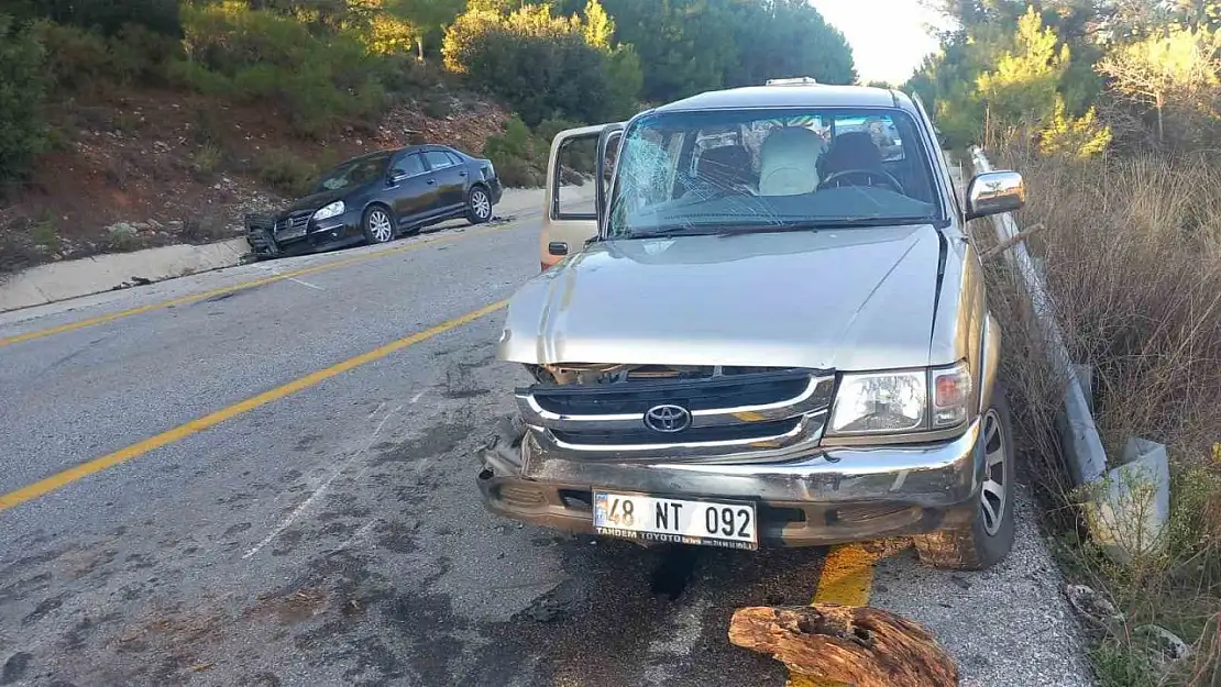 Menteşe'de trafik kazası: 3 yaralı