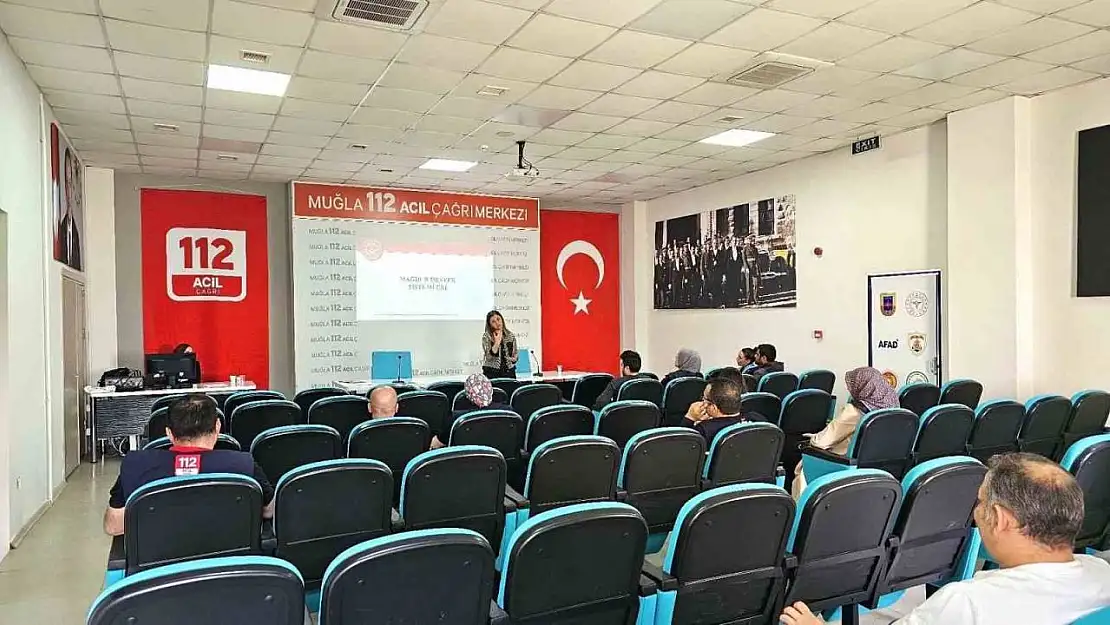 Menteşe Sosyal Hizmet Merkezi'nden 112 personeline eğitim