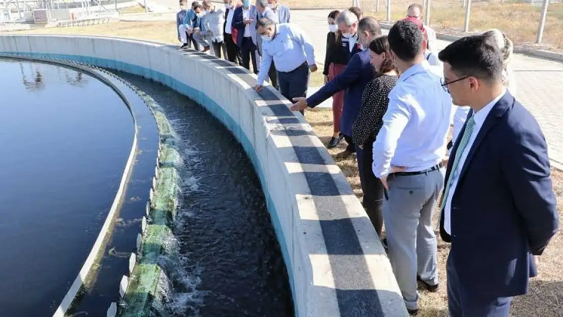 Merkez İleri Biyolojik Atıksu Arıtma Tesisi günlük 50 bin metreküp su arıtıyor