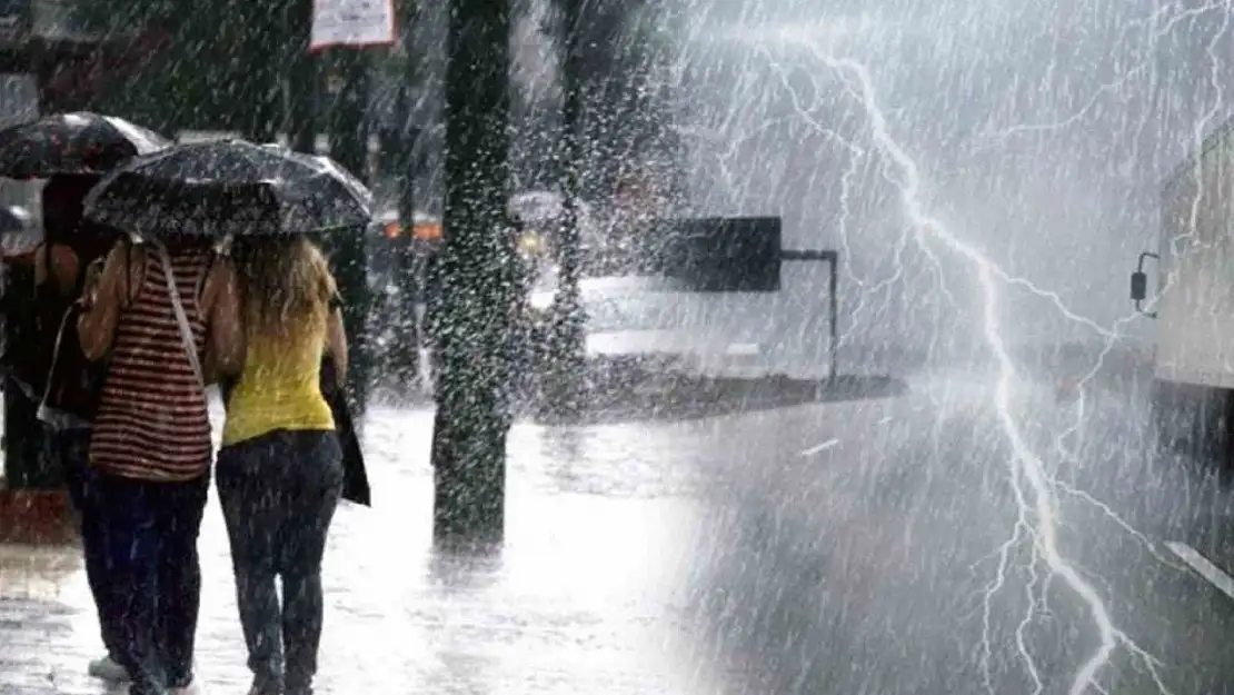 Meteorolojiden Denizli'ye kuvvetli yağış uyarısı
