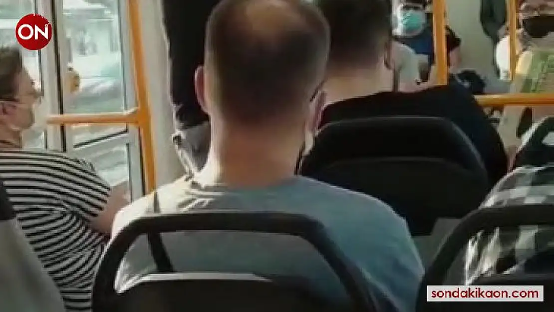 Metroya maskesiz bindi, 'Özel harekâtçıyım' dedi