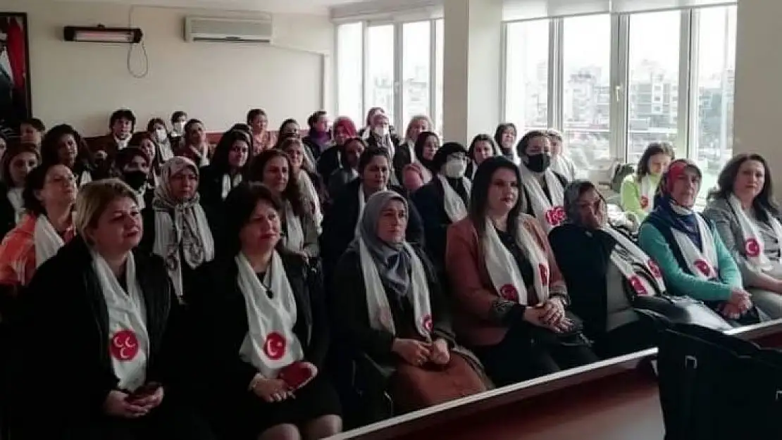 MHP Aydın kadın kolları çalışmalarına hız verdi
