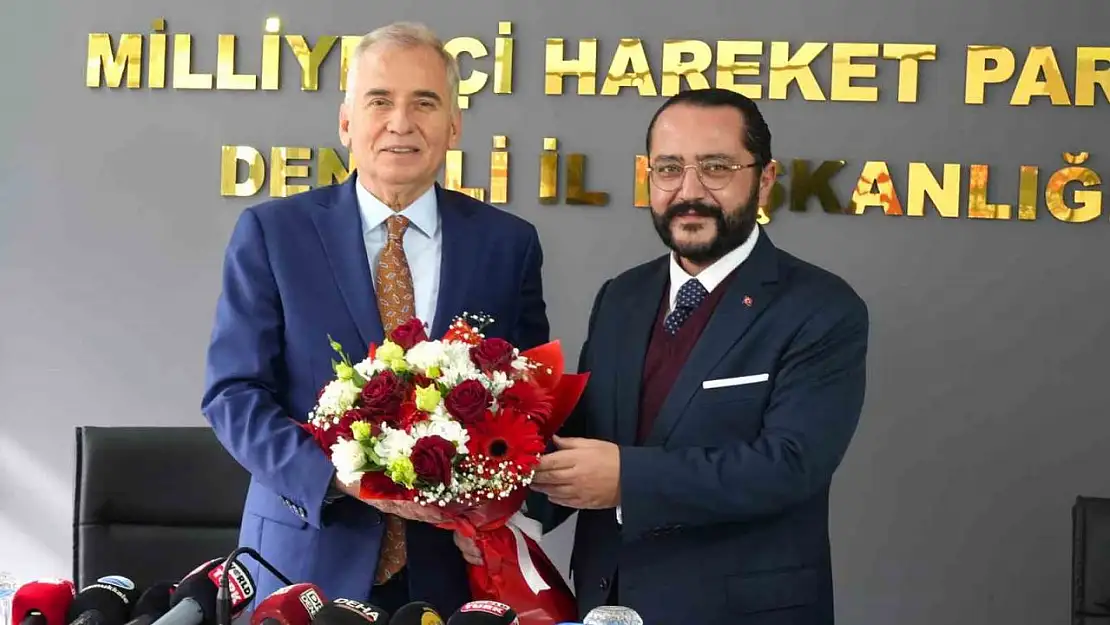 MHP İl Başkanı Yılmaz, ittifak ortağı Başkan Zolan'ı ağırladı