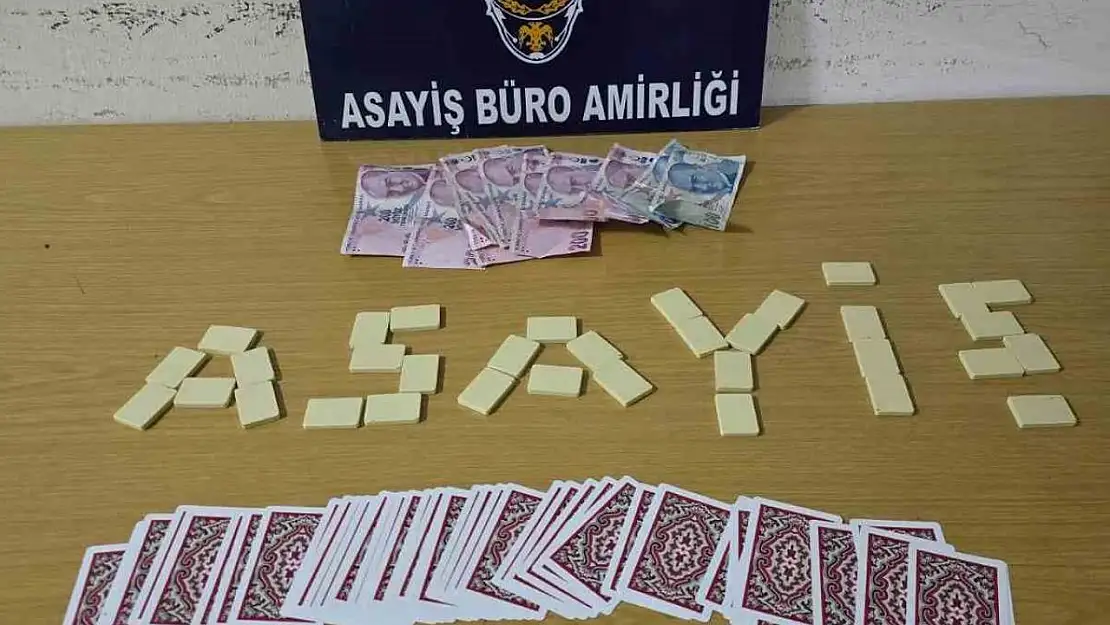 Milas'ta kumar baskını: 51 bin 859 TL para cezası kesildi