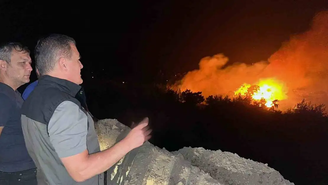 Milas'taki yangın ilerliyor, bir mahalle boşaltılacak