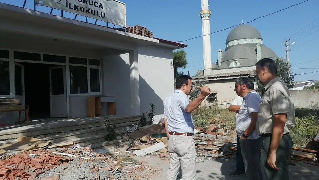 Millî Eğitim Müdürü Ali Tatlı Bandırma'da incelemelerde bulundu