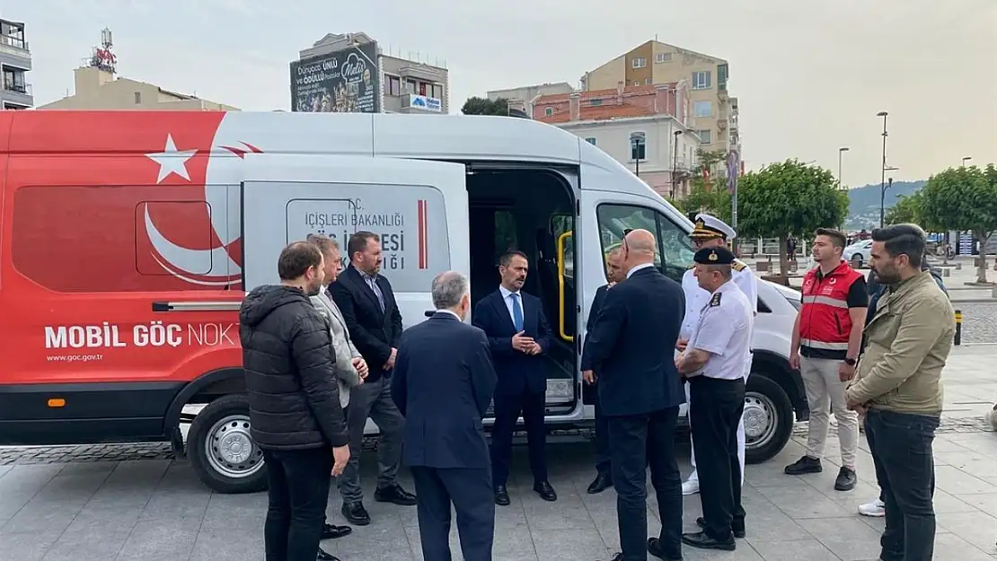 Mobil Göç Noktası Araçları Çanakkale'de