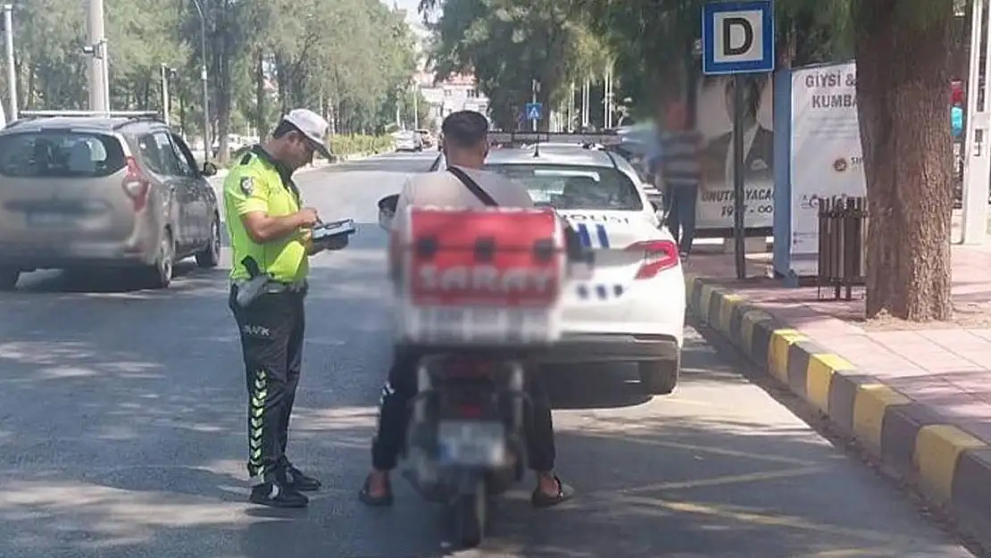 Motosiklet denetiminde 1,4 milyon TL ceza kesildi