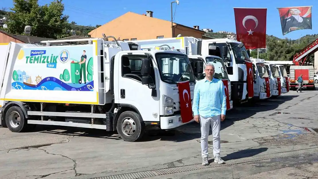 Mudanya'da bir ayda 5 bin ton evsel atık toplandı