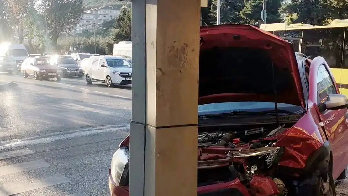 Mudanya'da korkutan kaza