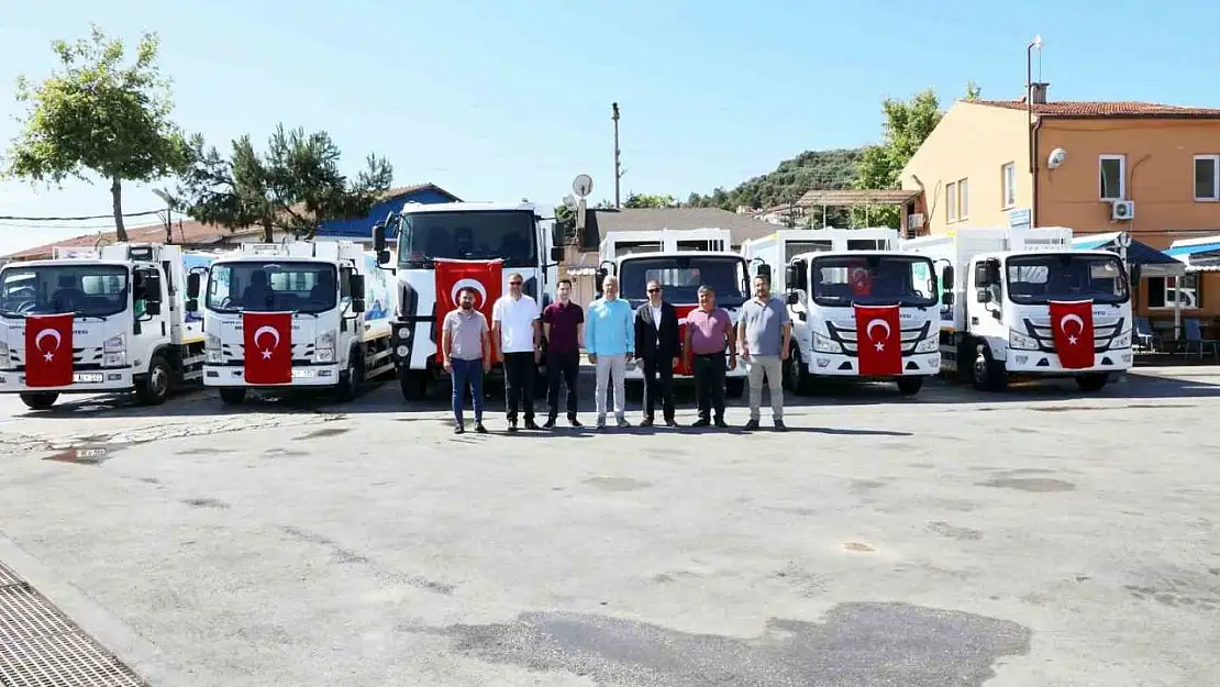 Mudanya'da temizlik filosu yeni araçlarla güçlendi