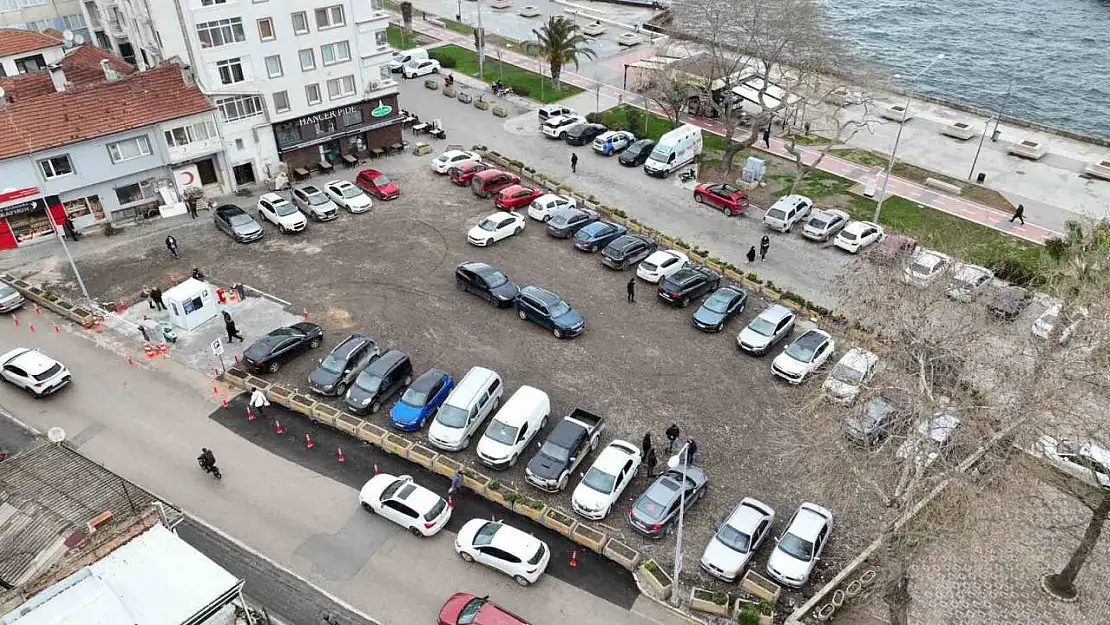 Mudanya'da yeni otopark hizmete açıldı