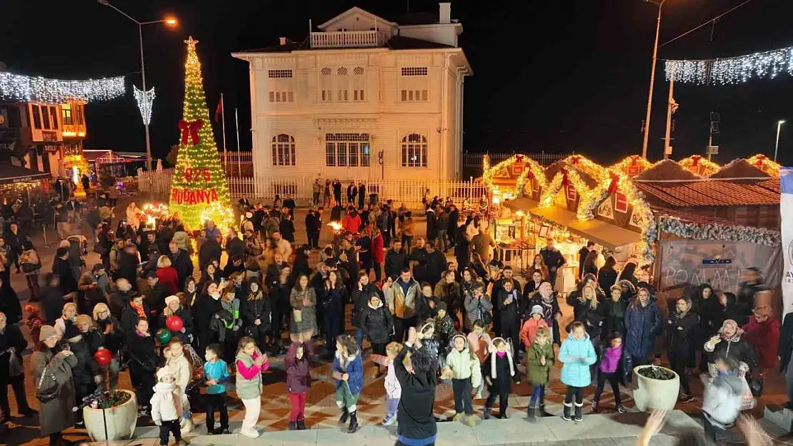 Mudanya'da yeni yıl coşkusu başladı