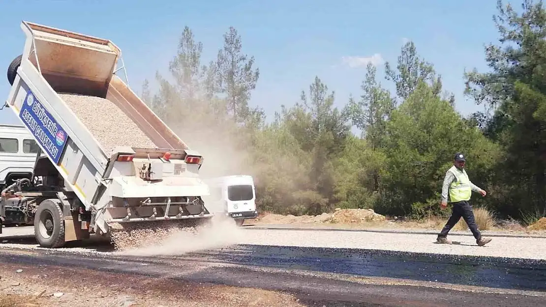 Muğla Büyükşehir Belediyesi 83 kilometre hendek betonu döktü