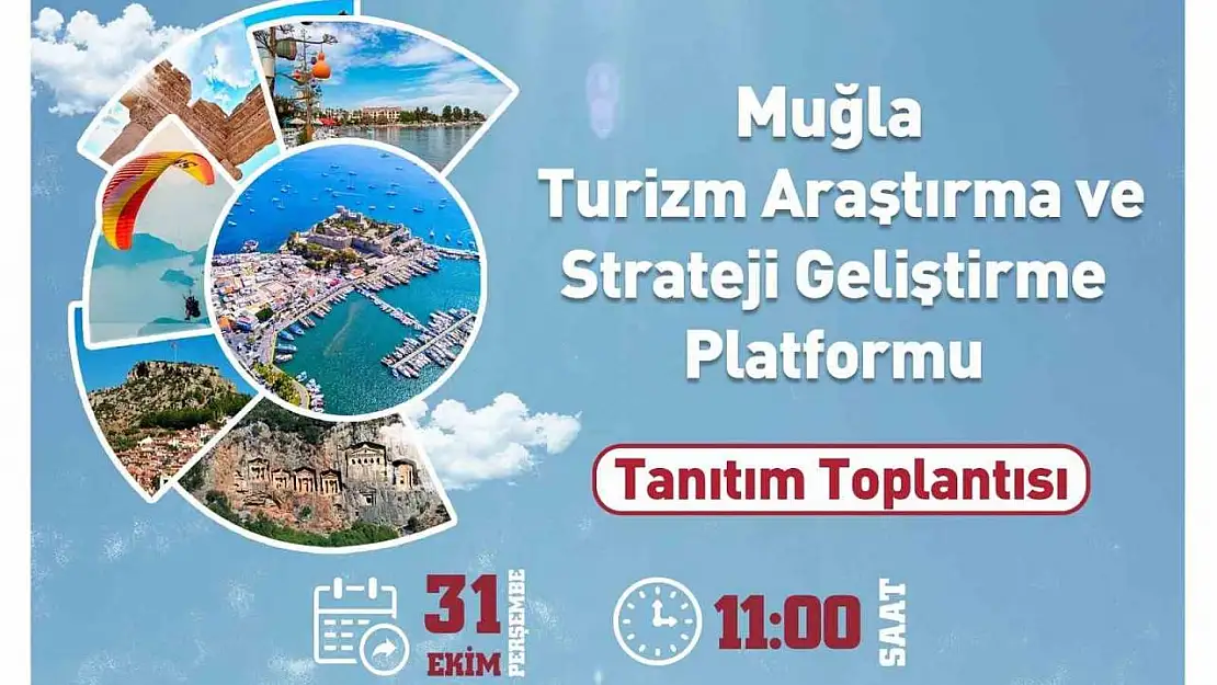 Muğla Büyükşehir Belediyesi, Turizm Araştırma ve Strateji Geliştirme Platformu'nu tanıtıyor