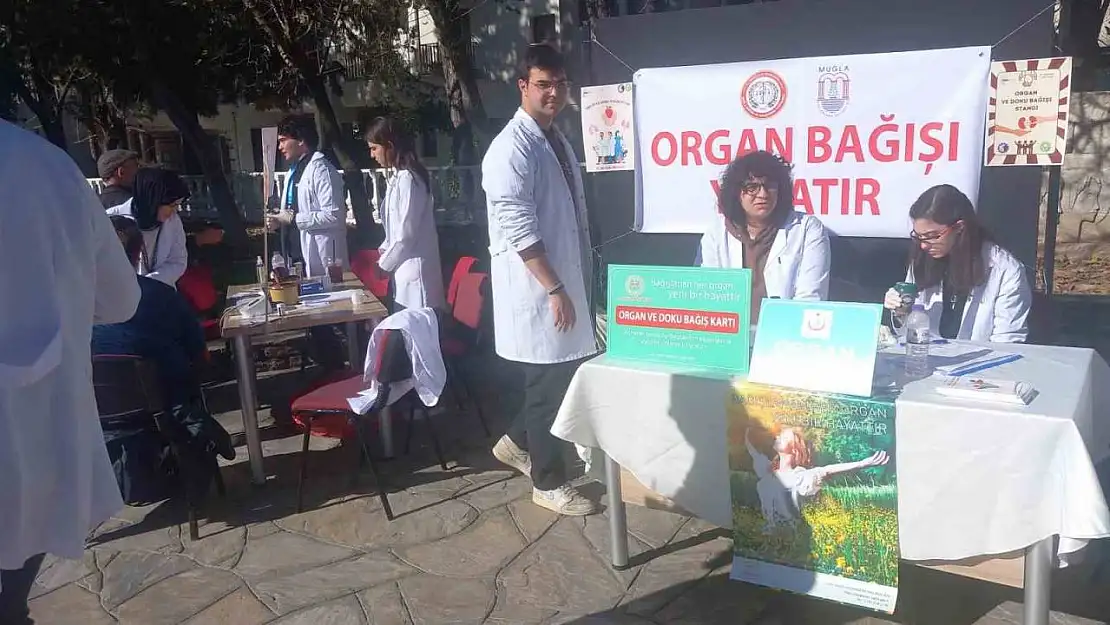 Muğla'da 'Organ Bağışı Yaşatır' farkındalık etkinliği düzenlendi