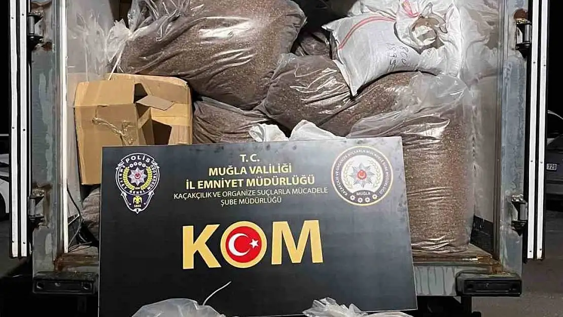 Muğla'da 2 milyon 338 bin adet makaron ele geçirildi