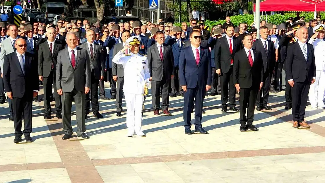 Muğla'da 30 Ağustos Zafer Bayramı'nın 102'inci yılı coşkuyla kutlandı