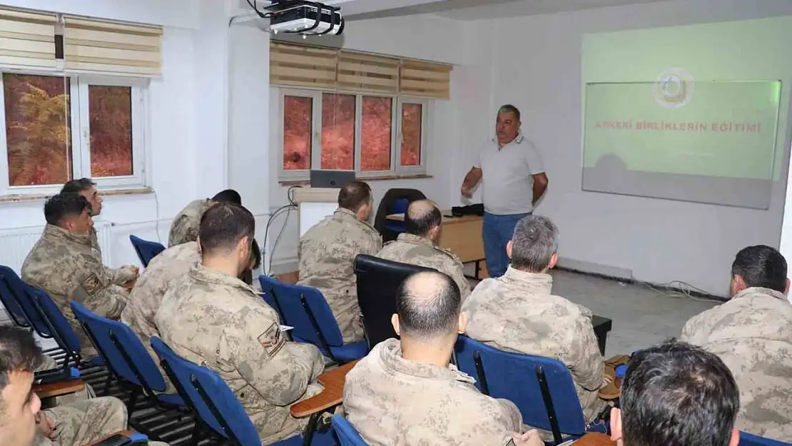 Muğla'da Jandarma personeline orman yangını eğitimi