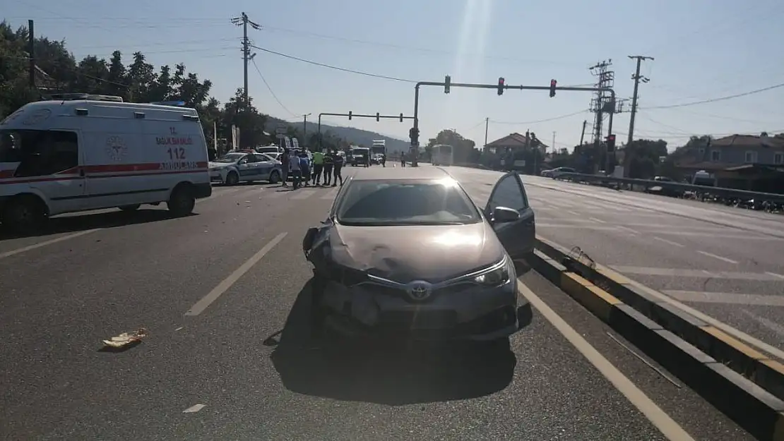 Muğla'da trafik kazası: 1 ağır yaralı