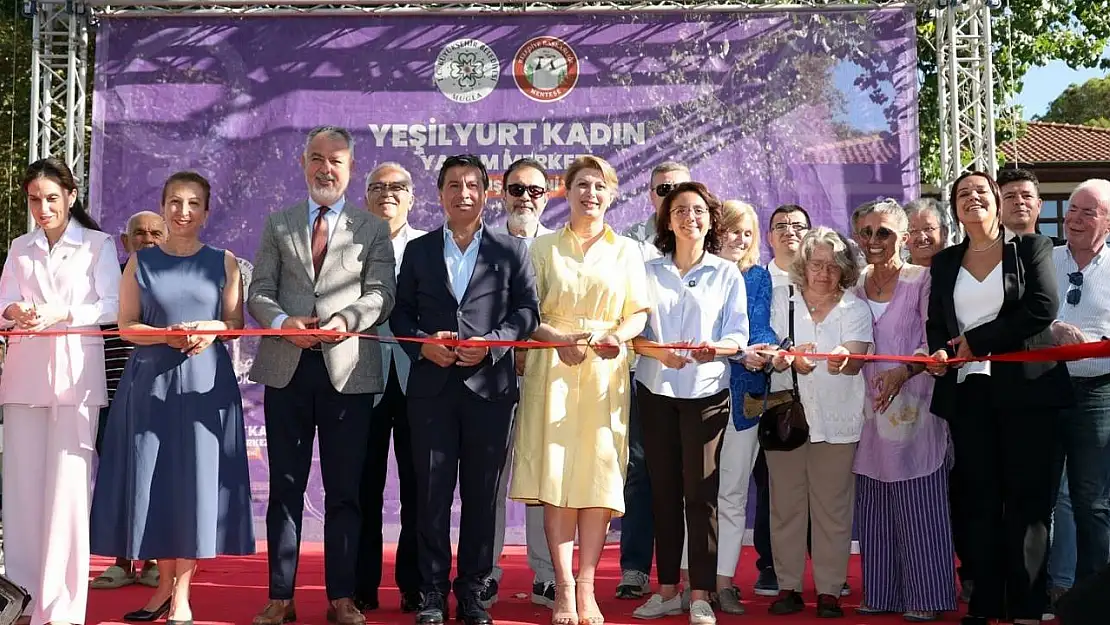 Muğla'da Yeşilyurt kadın yaşam merkezi açıldı