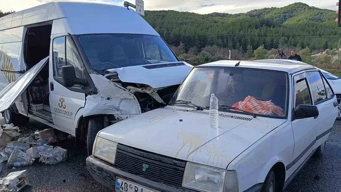 Muğla'da zincirleme trafik kazası: 5 yaralı