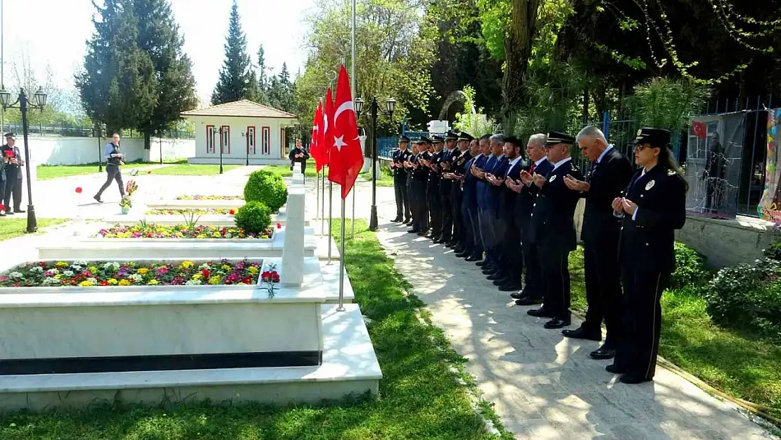 Muğla Emniyeti tşehitleri unutmadı