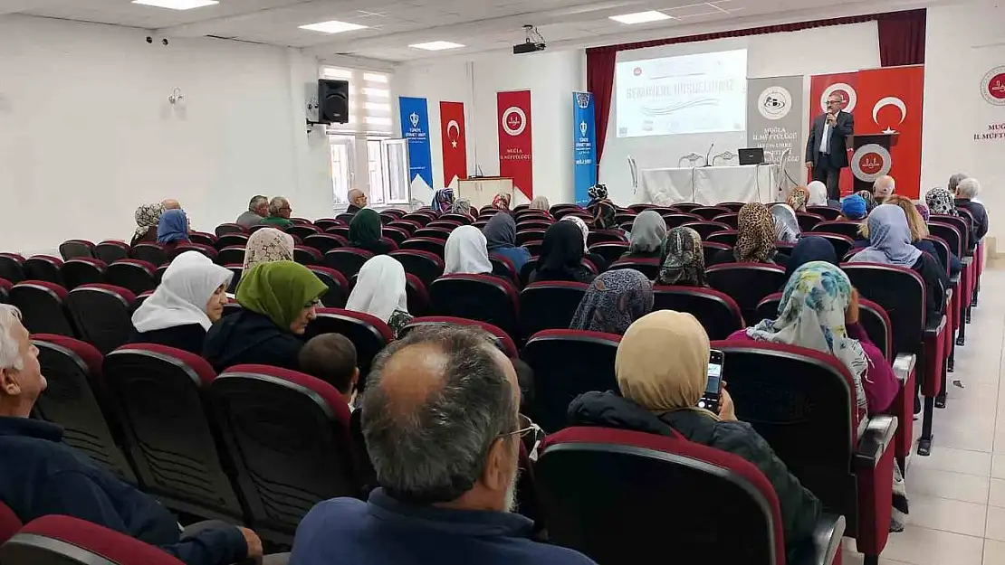 Muğla İl Müftülüğü'nden umre semineri