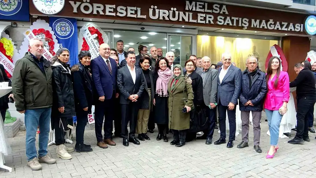 Muğla'nın yöresel ürünler satış mağazası yenilenen yüzüyle açıldı