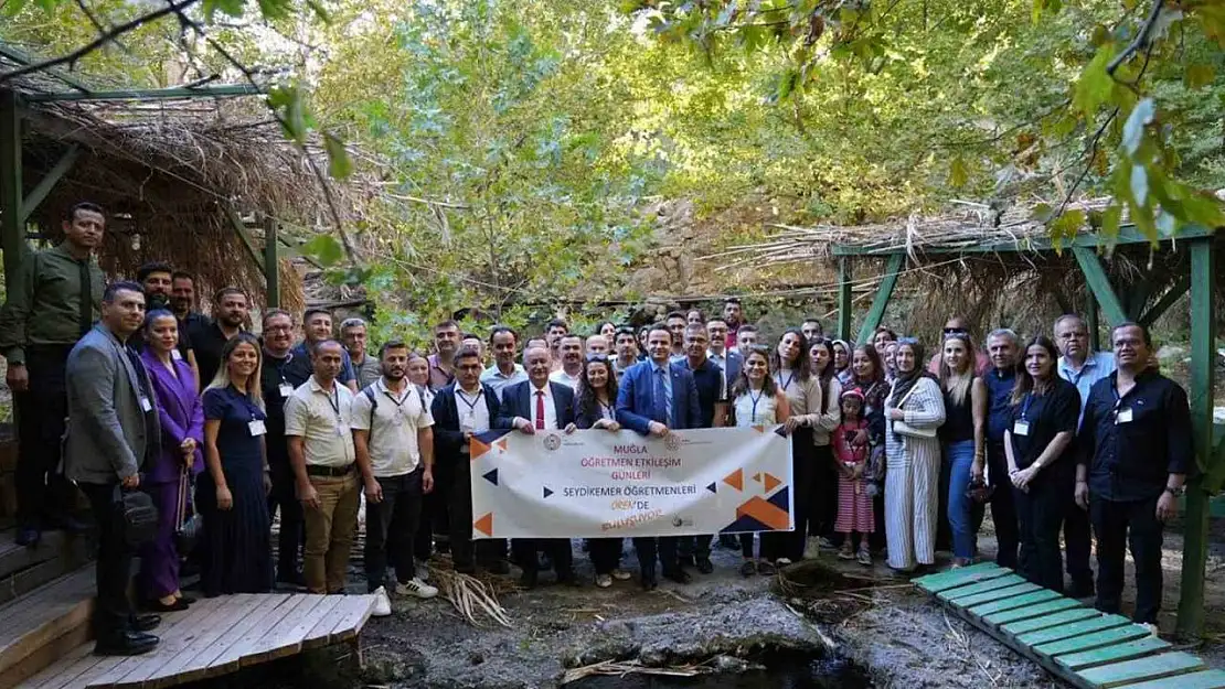 Muğla öğretmen etkileşim günleri Seydikemer'de başladı