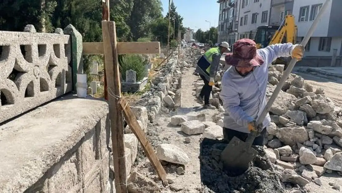 Musalla Mezarlığı yeni görünümüne kavuşuyor