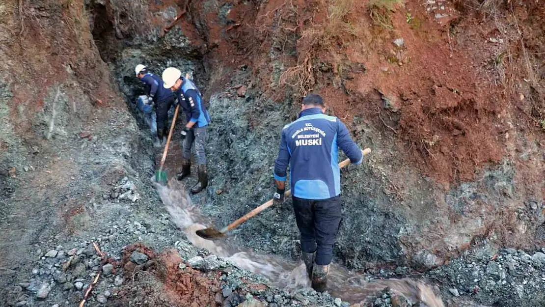 MUSKİ Dalaman'da günlük 3 bin kişiye yetecek ilave su sağladı