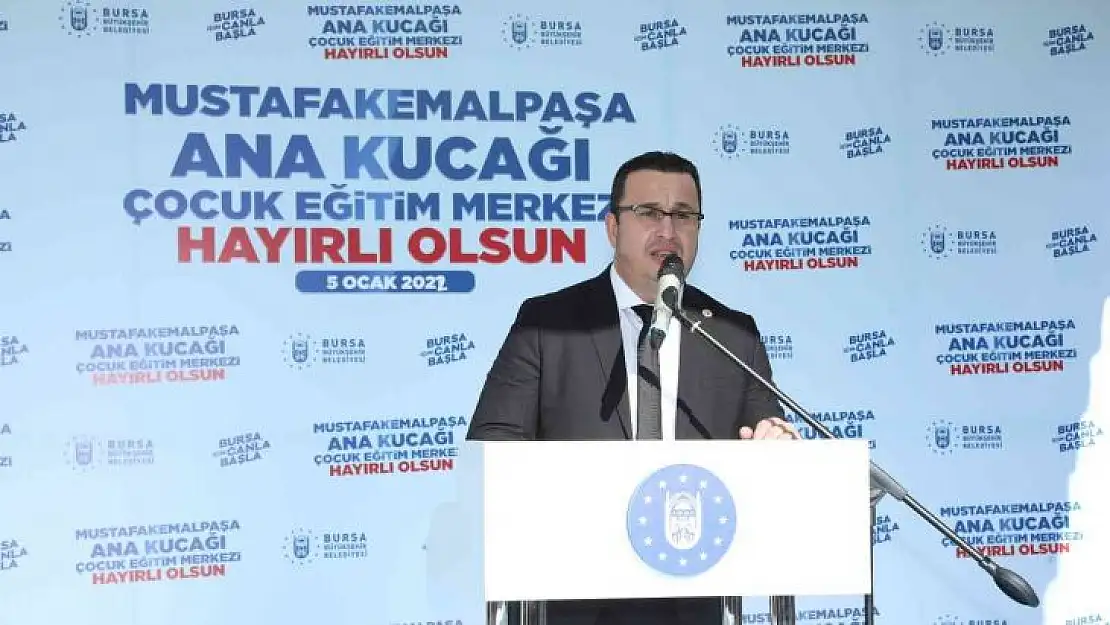 Mustafakemalpaşalı minikler de 'Ana Kucağı'nda