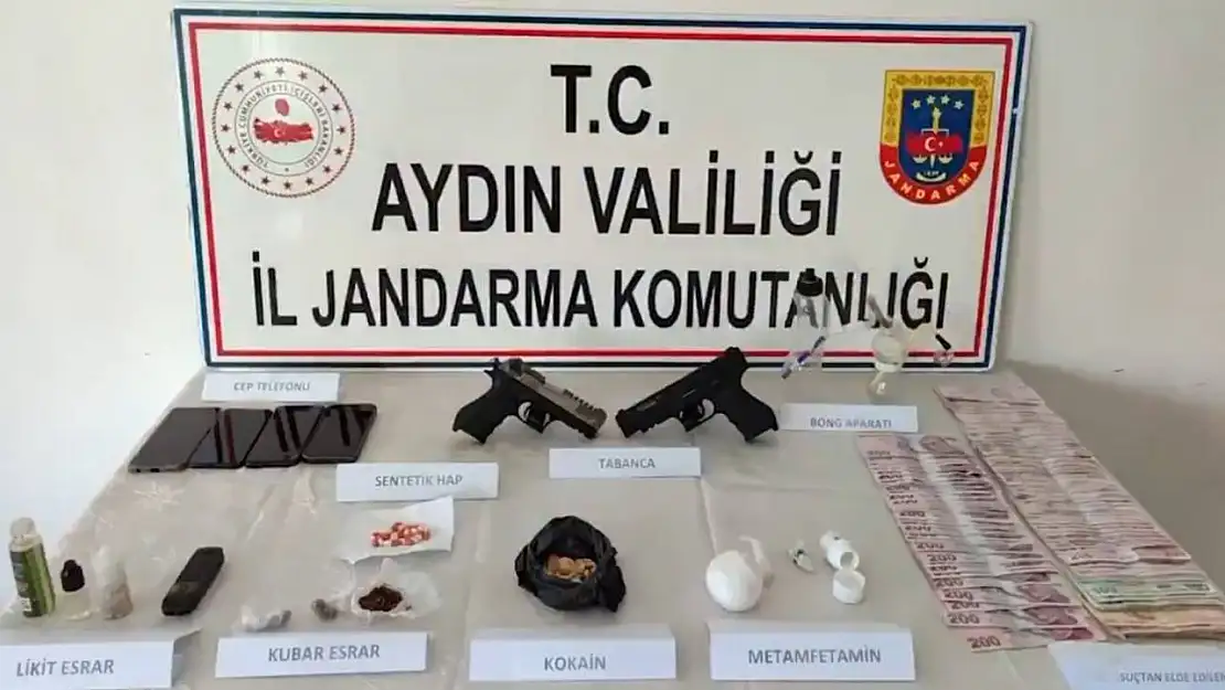 Narkoçelik-46 operasyonunda Aydın'da 2 sokak satıcısı yakalandı