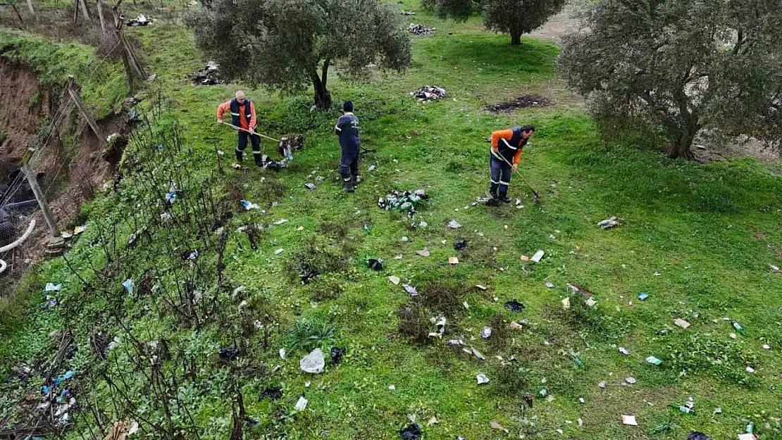 Nazilli Belediyesi'nden Bozyurt Mahallesi'nde temizlik seferberliği