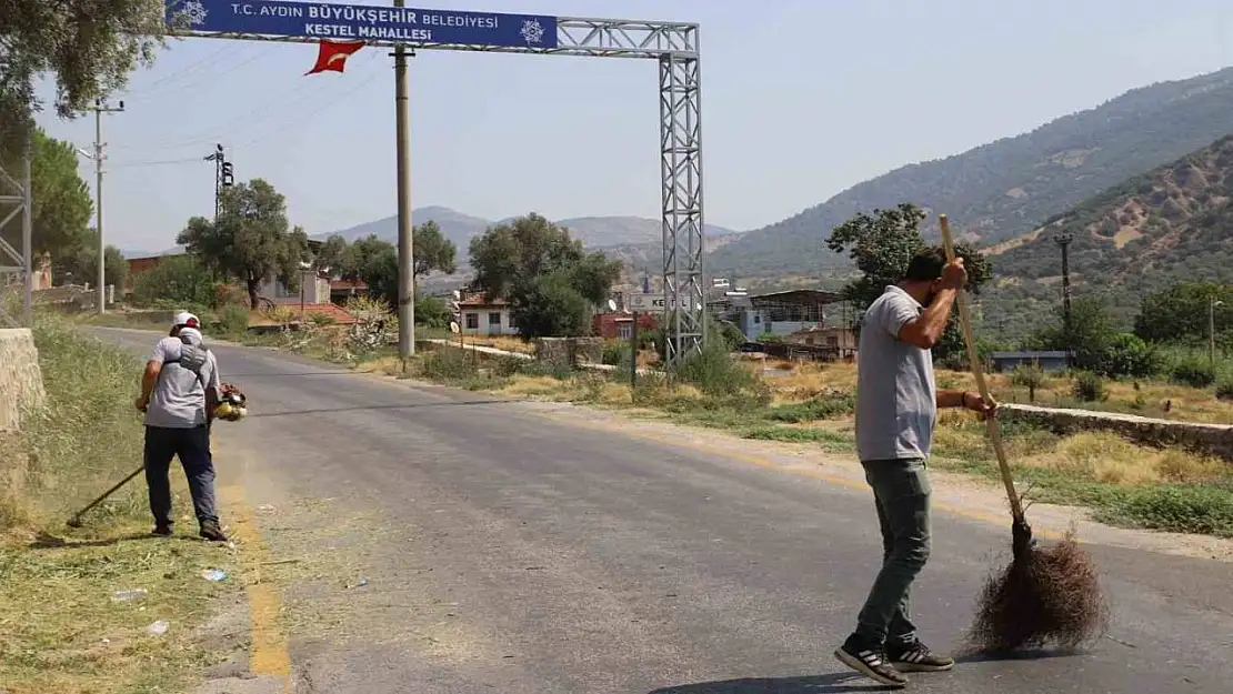 Nazilli Belediyesi'nin çalışmalarıyla Kestel pırıl pırıl