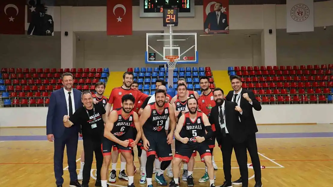 Nazilli Belediyespor Erkek Basketbol Takımı adını son 8 takım arasına yazdırdı