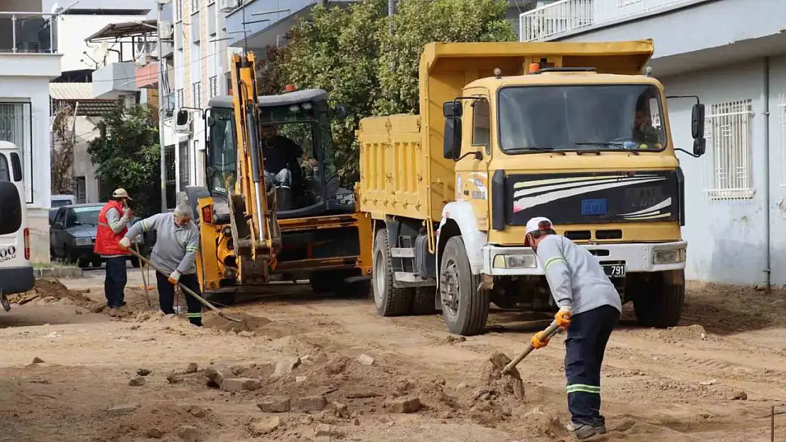 Nazilli'de 2024 yılı için planlanan yol çalışmaları bir bir tamamlanıyor