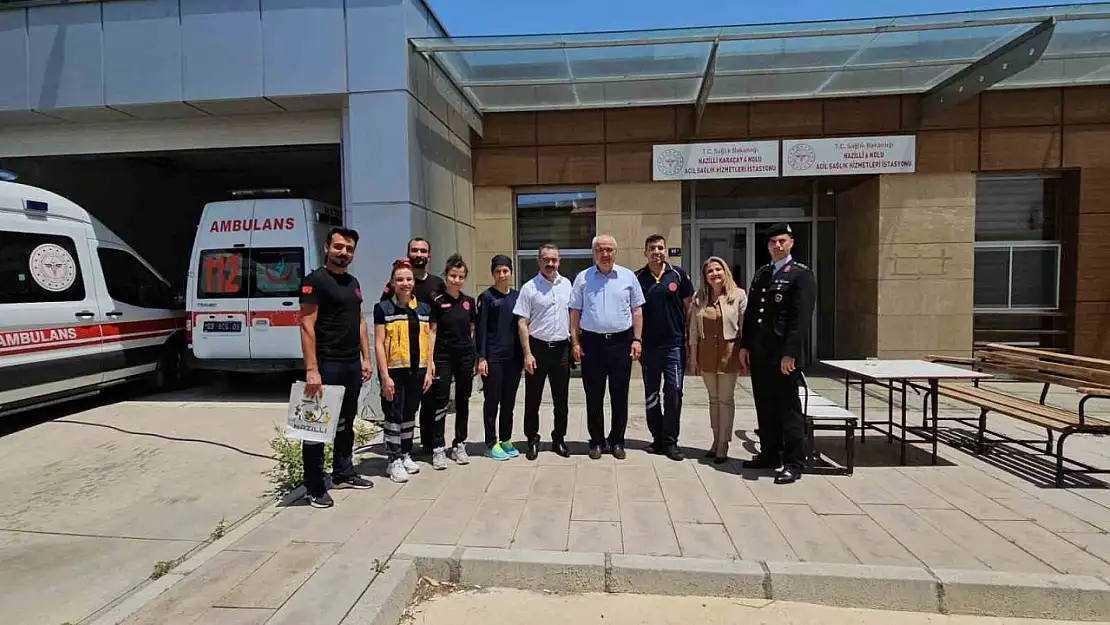 Nazilli'de ilçe protokolü bayramlaştı