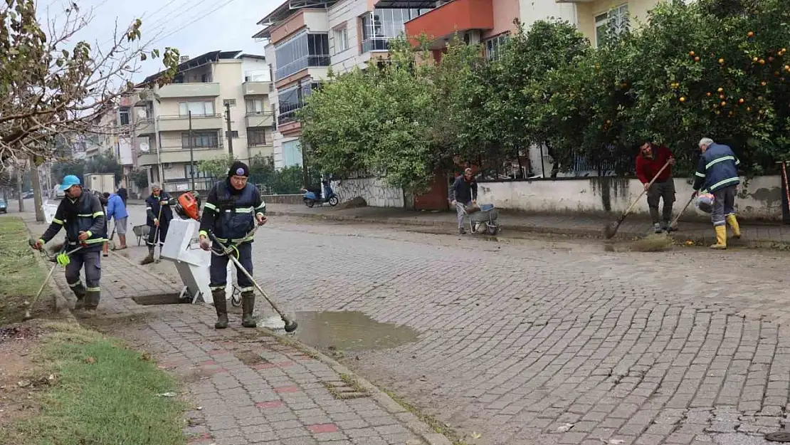 Nazilli'de kış temizlik çalışmaları devam ediyor