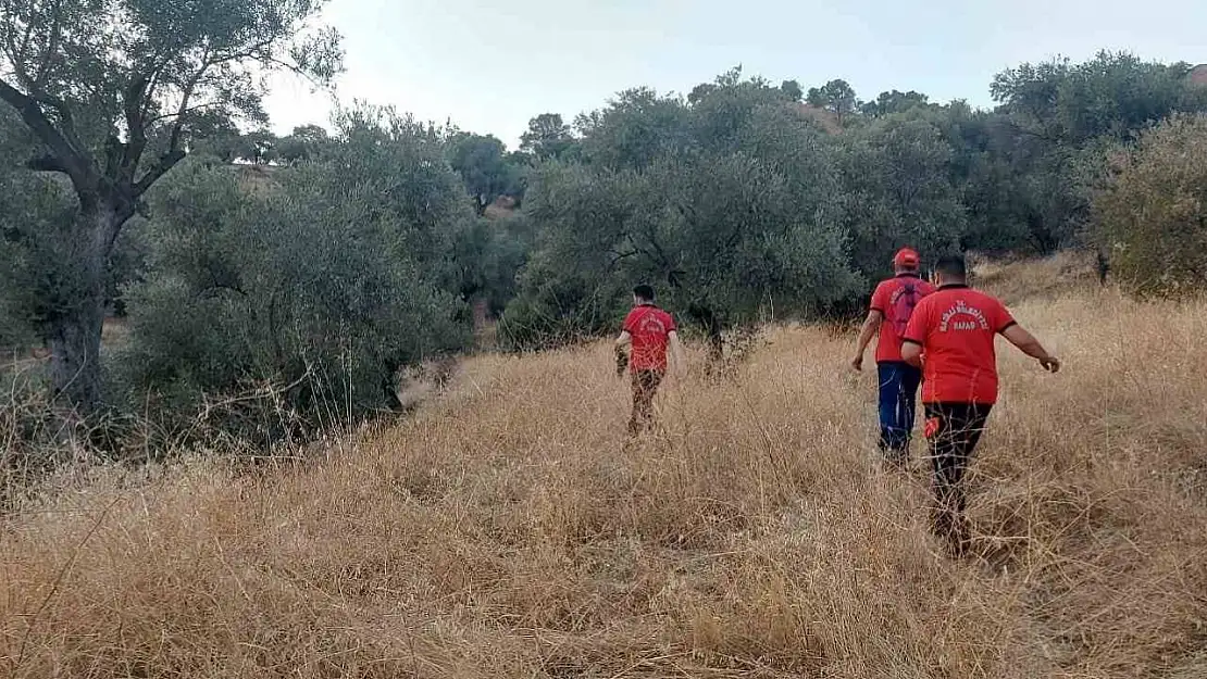 Nazilli'deki kayıp şahsın arama çalışmalarına NAFAD desteği