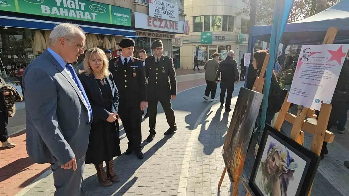 Nazilli Lisesi'nden anlamlı sergi