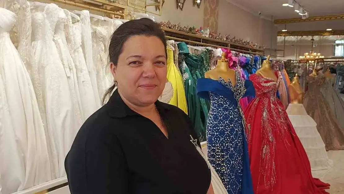 Ne arsa ne borsa, kullandığınız gelinlik ve abiyeleri kiraya verin...