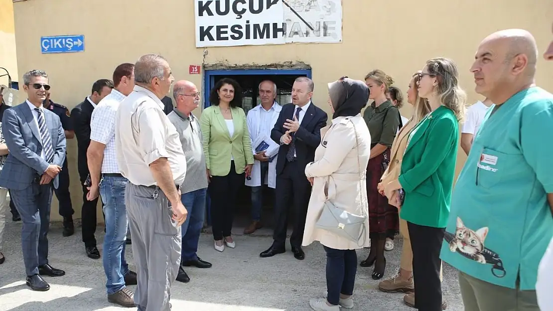 Nilüfer'de Kurban Bayramı hazırlıkları incelendi