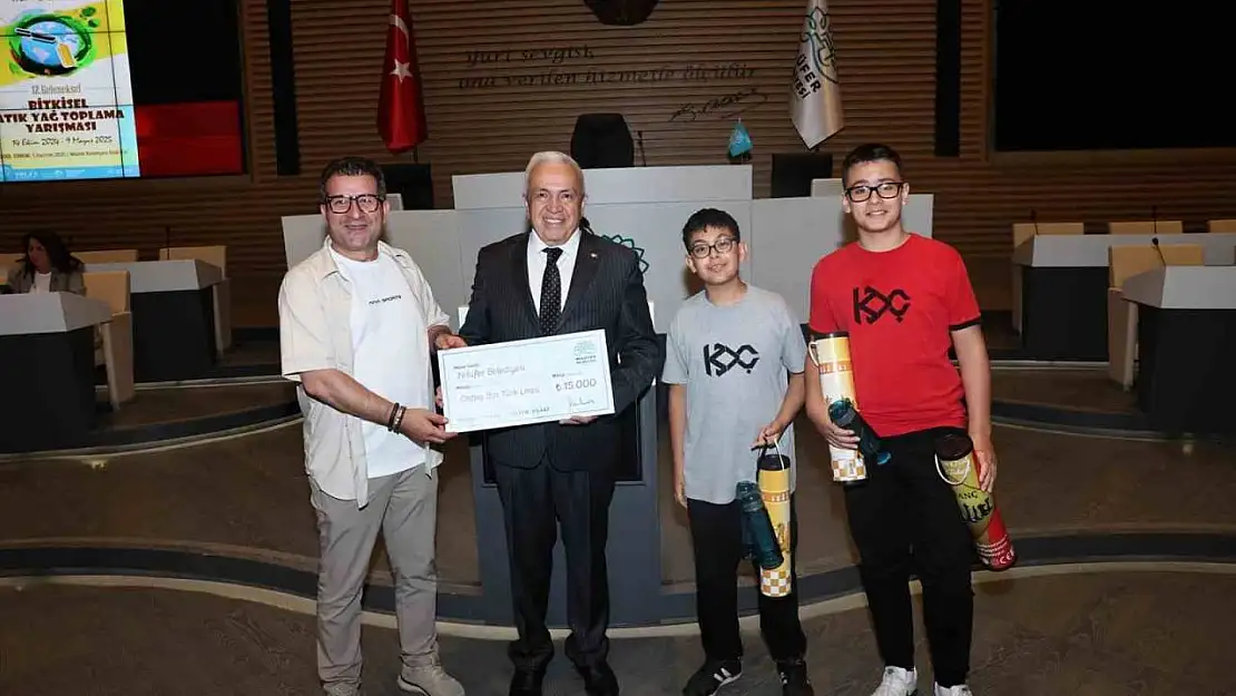 Nilüfer'de öğrenciler çevre için yarıştı