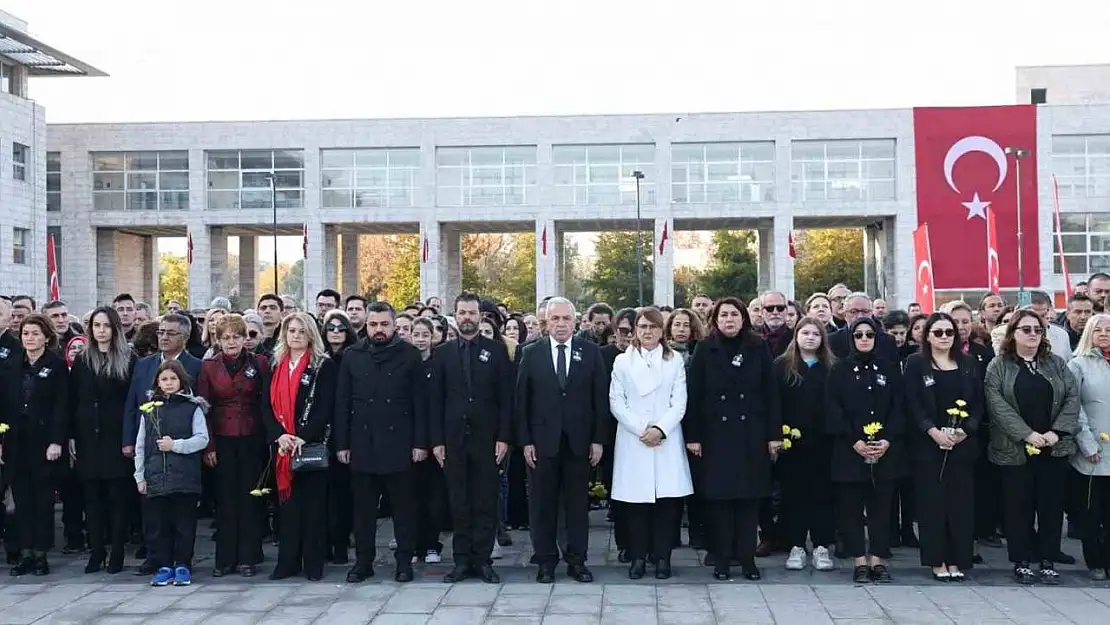 Nilüfer'de Ulu Önder Atatürk özlemle anıldı